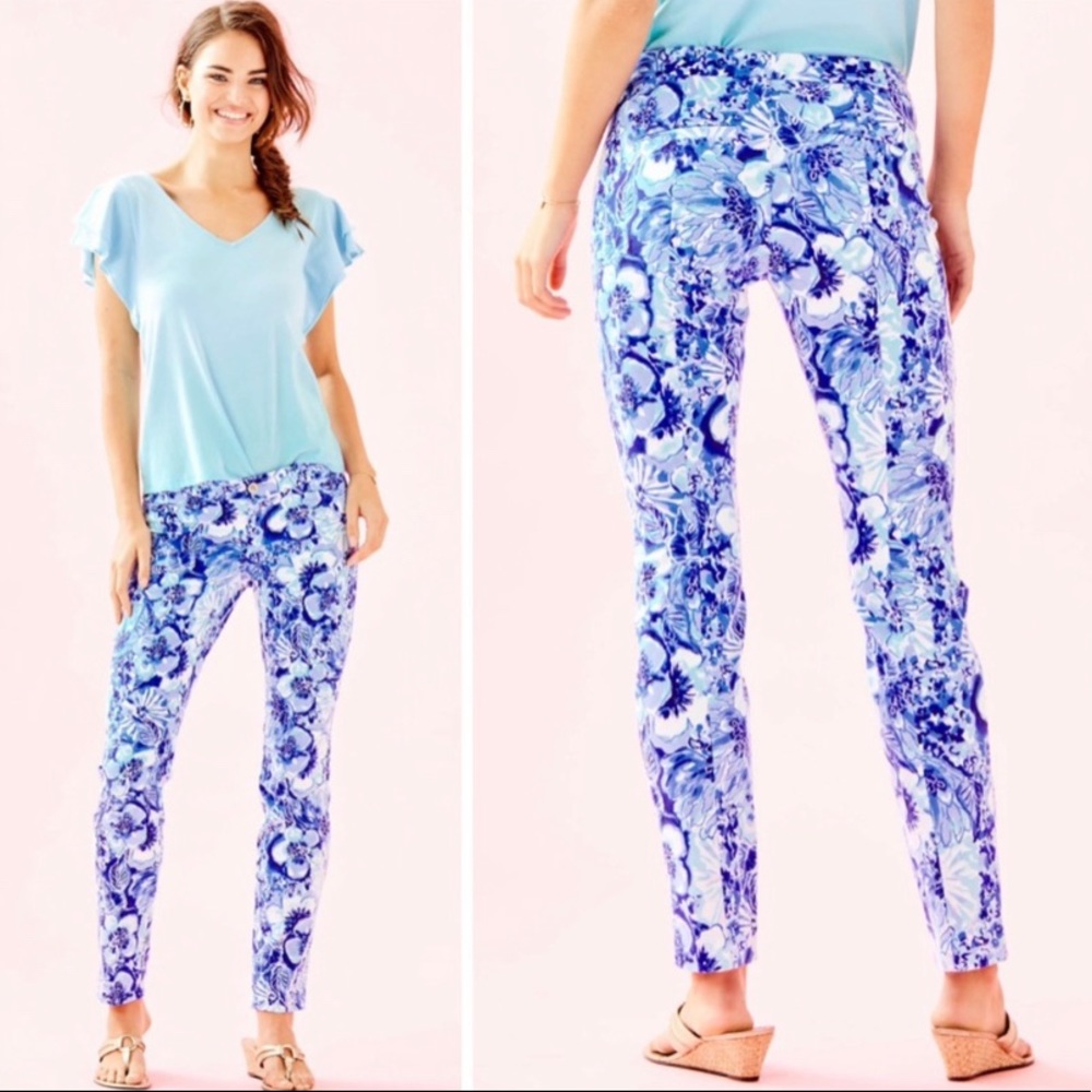 Lilly Pulitzer Kelly Skinny Pants 6 NWT NEW